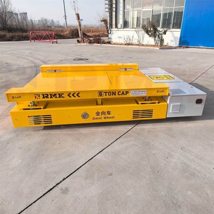 6टी सीमेंट टैंक ट्रैकलेस ट्रांसपोर्ट प्लेटफार्म